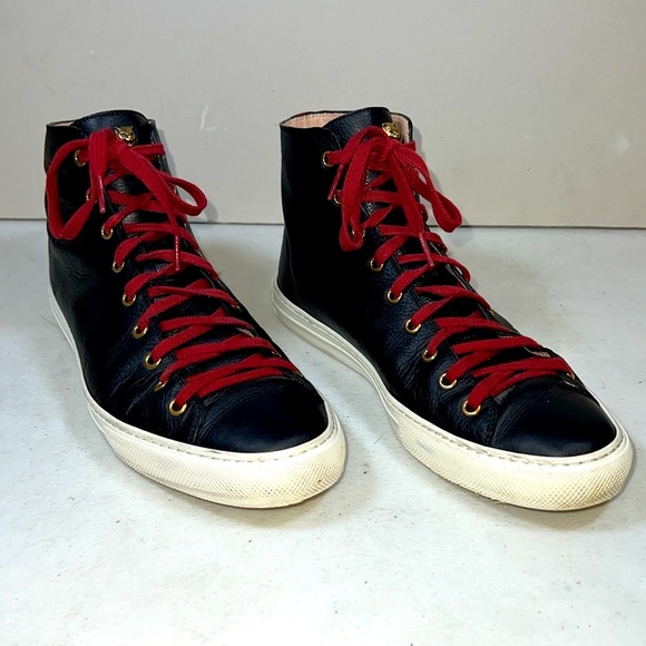 GUCCI TENNIS 1977 HI-TOP SNEAKERS F MEN - Picture 3 of 12